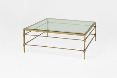 Coffee Table with Bevelled Glass Furniture Image