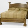 2994B BED WITH ARCHED PANELED HEADBOARD