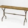 1138 IRON CONSOLE TABLE - Image 2