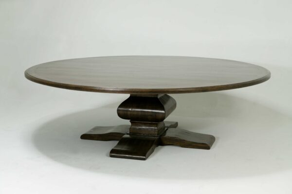 6066B LARGE ROUND SINGLE PEDESTAL TABLE