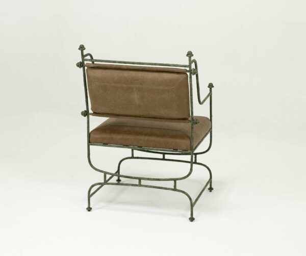 6954 READING CHAIR WITH IRON FRAME - Image 2