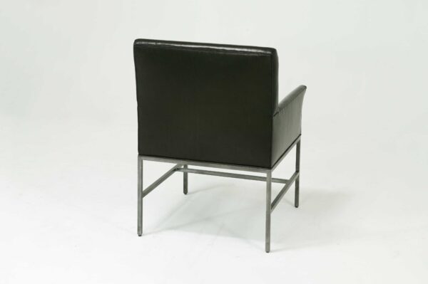 6955 OCCASIONAL CHAIR WITH IRON BASE - Image 4