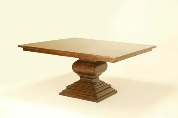 8778 SQUARE PEDESTAL TABLE