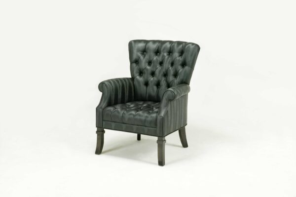 9842 OCCASIONAL CHAIR WITH TUFTED SEAT AND BACK